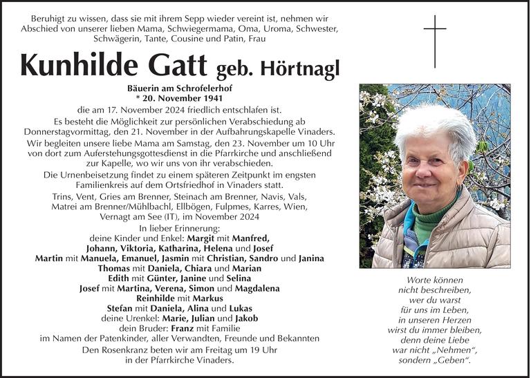 Kunhilde Gatt