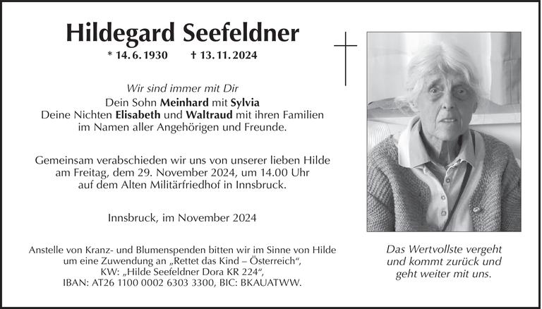 Hildegard Seefeldner Bild