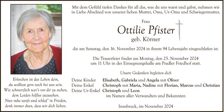 Ottilie Pfister Bild