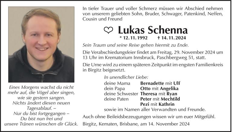 Lukas Schenna Bild