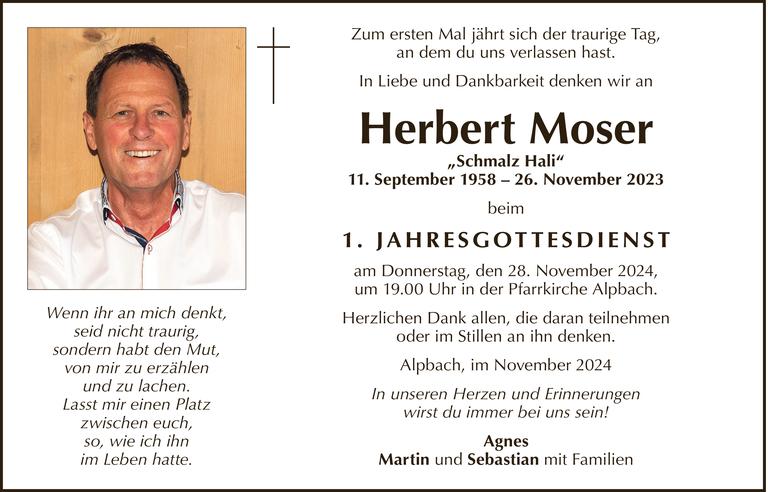 Herbert Moser Bild
