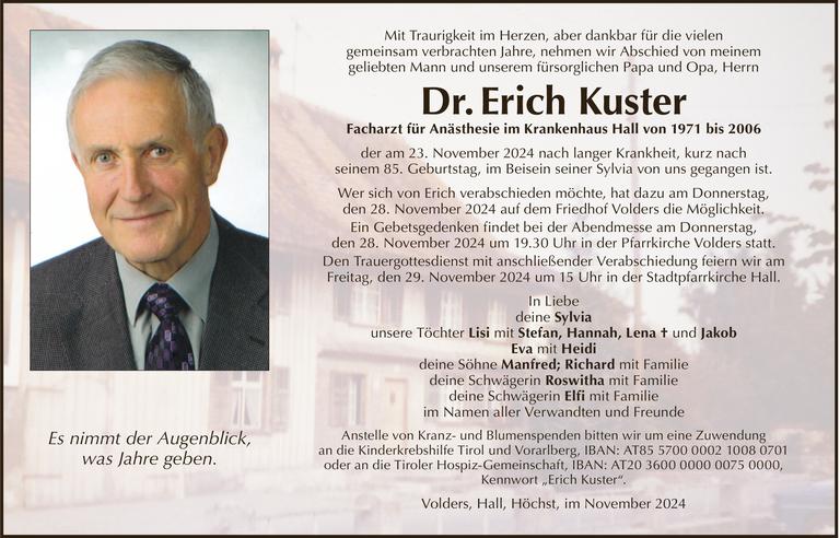 Erich Kuster Bild