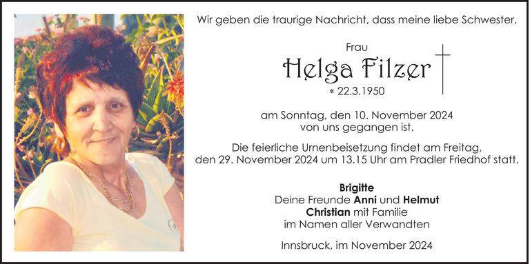 Helga Filzer Bild