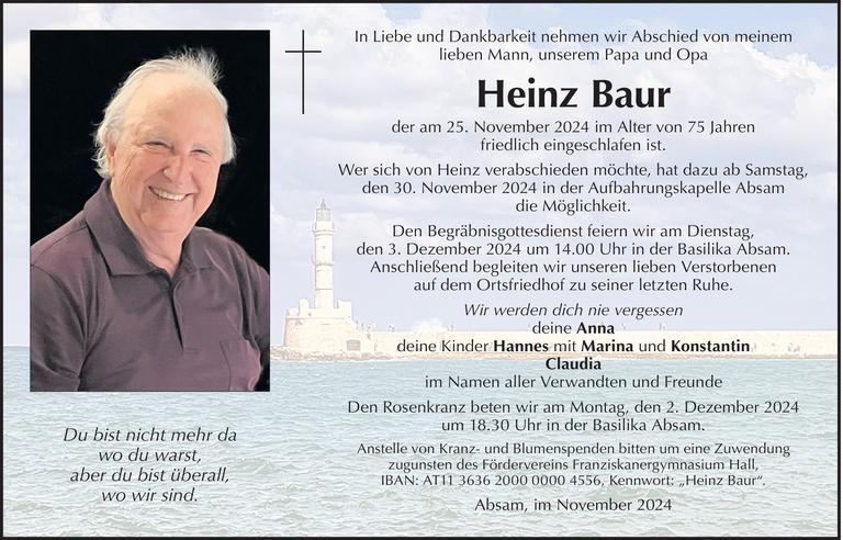 Heinz Baur Bild