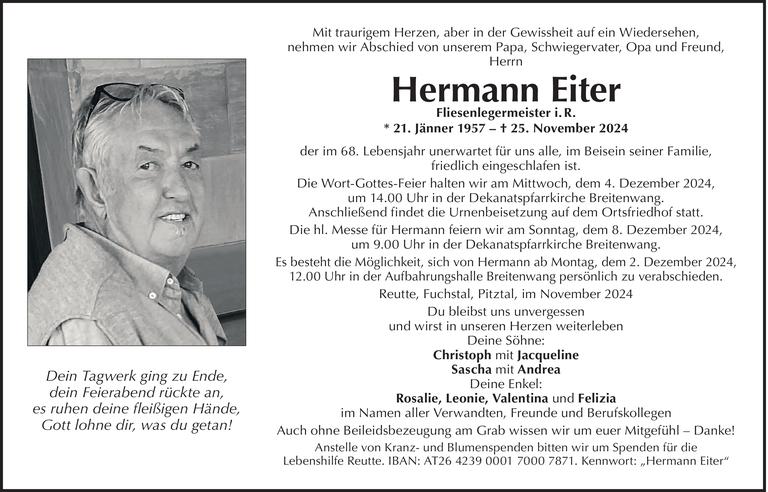 Hermann Eiter Bild