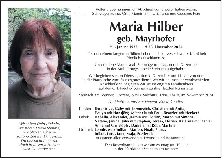 Maria Hilber Bild