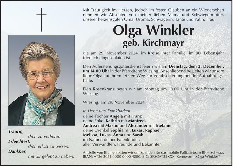 Olga Winkler Bild