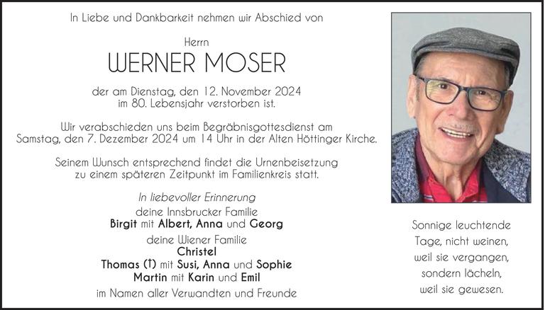 Werner Moser Bild