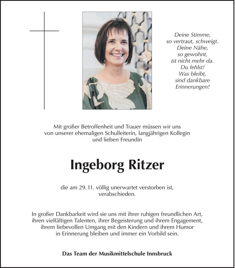 Inge Ritzer Bild