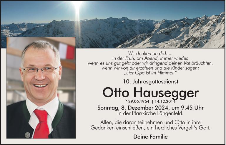 Otto Hausegger Bild