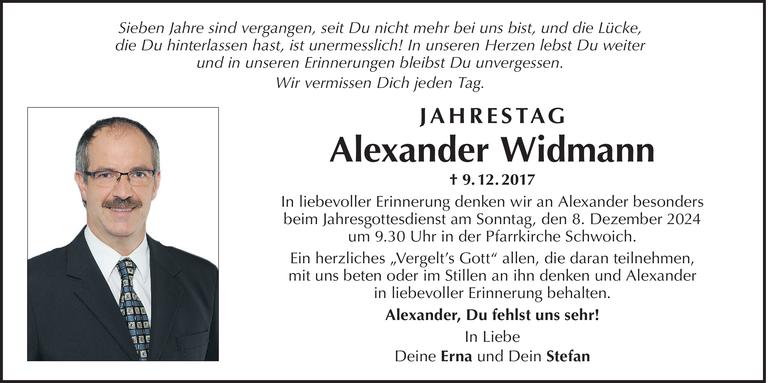 Alexander Widmann Bild