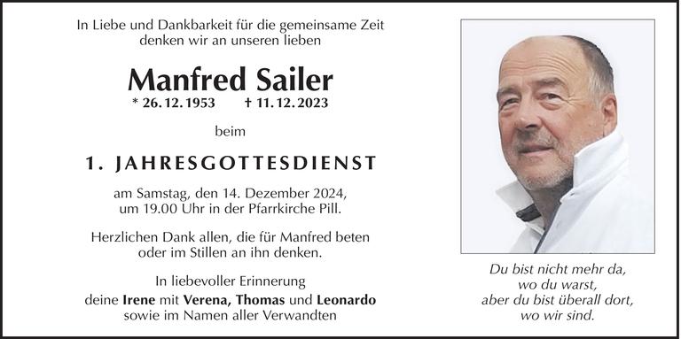 Manfred Sailer Bild