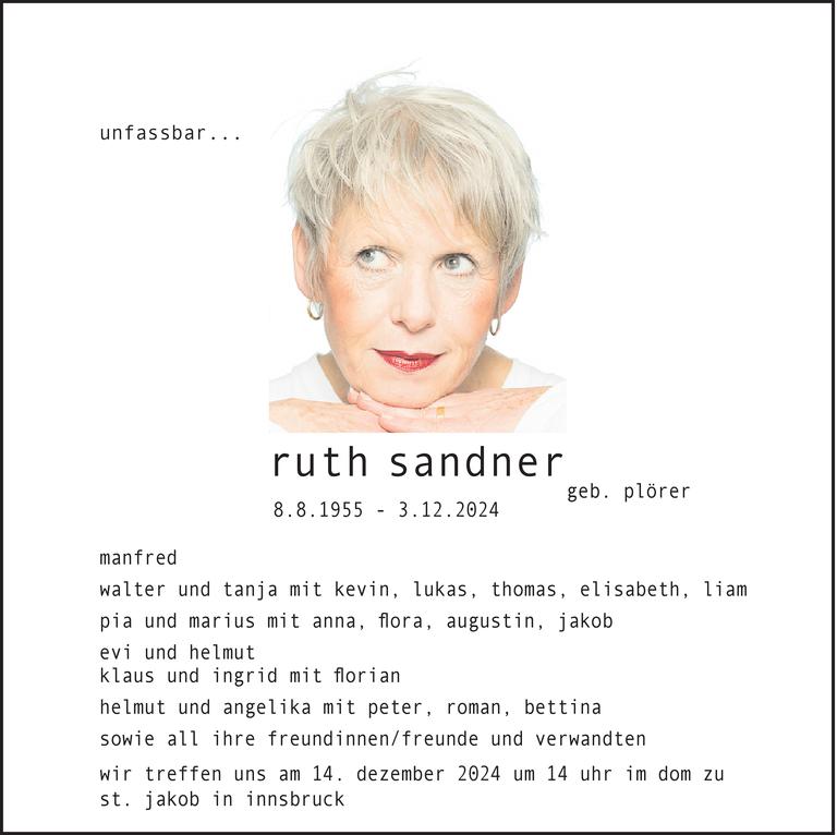 Ruth Sandner Bild