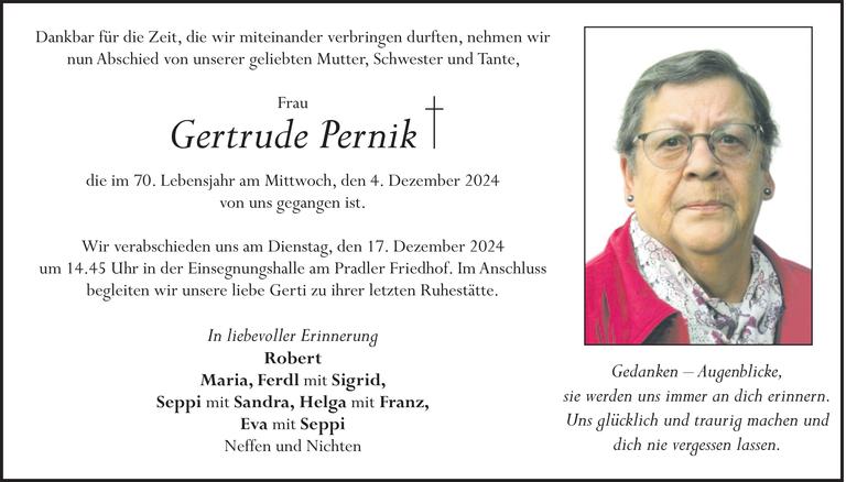 Gertrude Pernik Bild