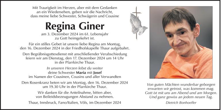 Regina Giner Bild