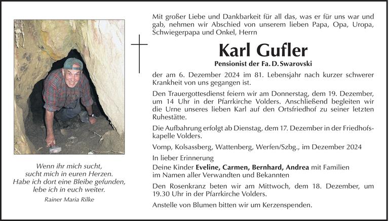 Karl Gufler Bild