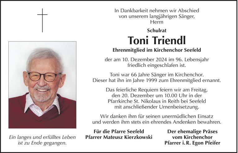 Toni Triendl Bild