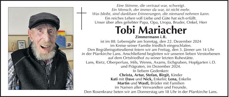 Tobi Mariacher Bild