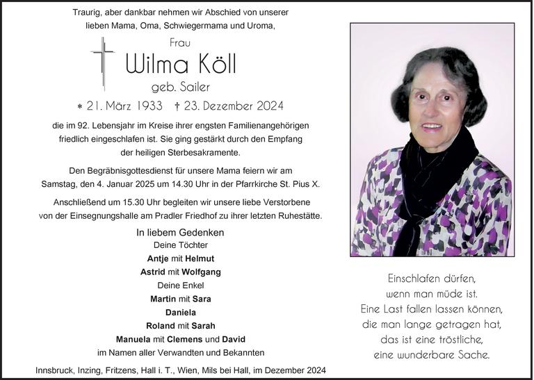 Wilma Köll Bild