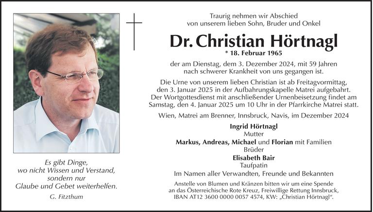 Christian Hörtnagl Bild