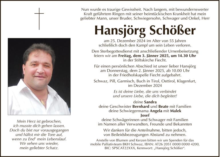 Hansjörg Schößer Bild