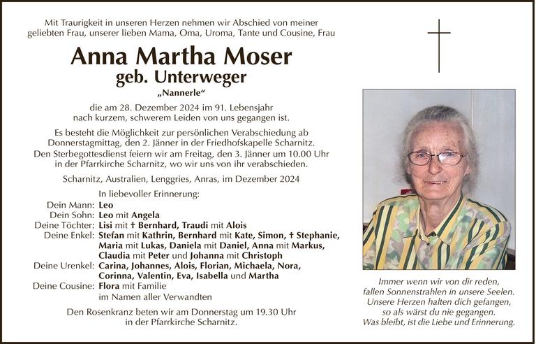 Anna Martha Moser Bild