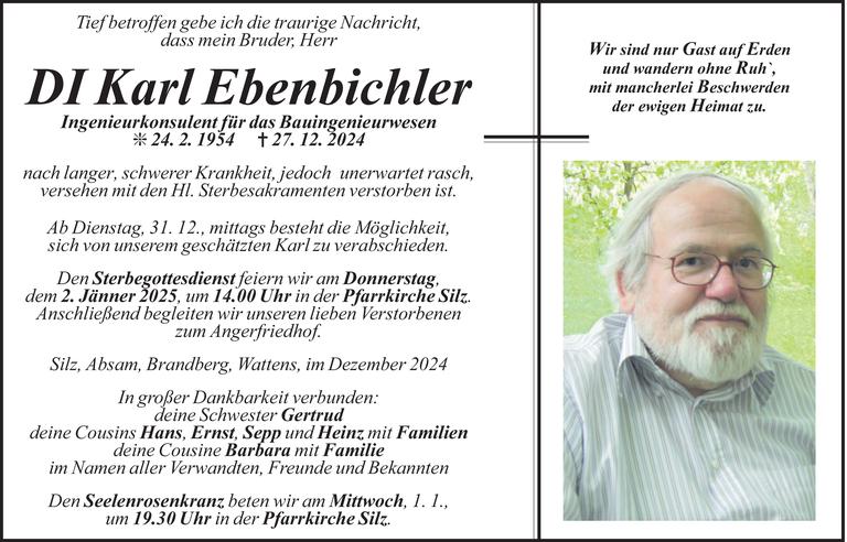 Karl Ebenbichler Bild