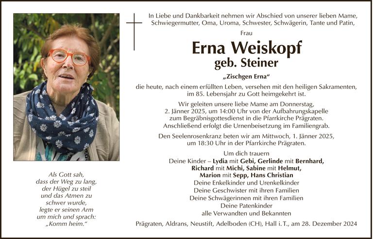 Erna Weiskopf  Bild