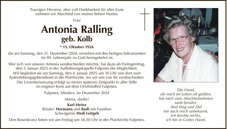 Antonia Ralling Bild