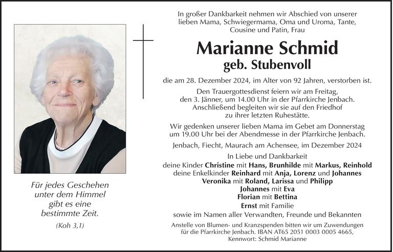 Marianne Schmid Bild