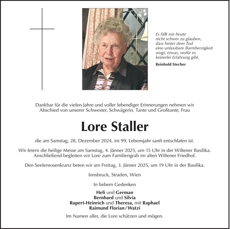 Lore Staller Bild