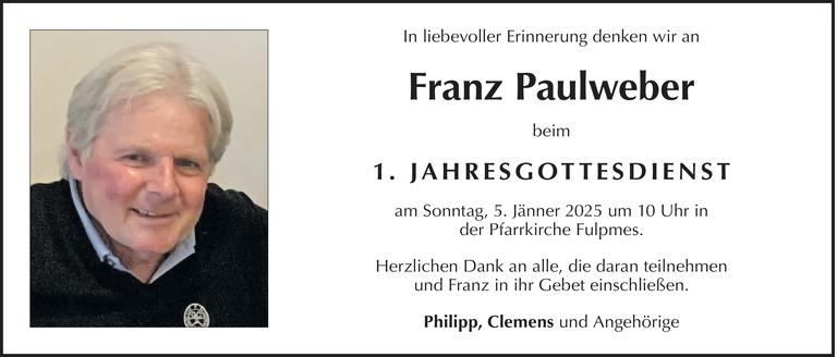 Franz Paulweber Bild