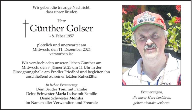 Günther Golser Bild