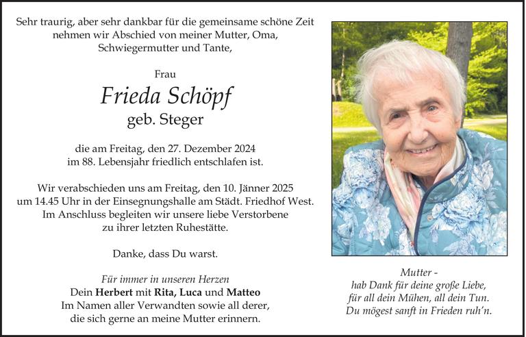 Frieda Schöpf Bild