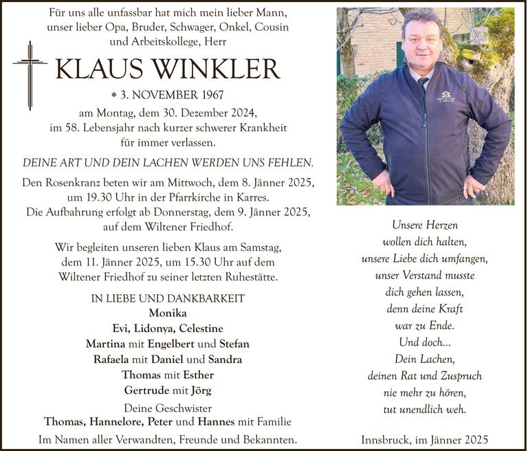 Klaus Winkler Bild