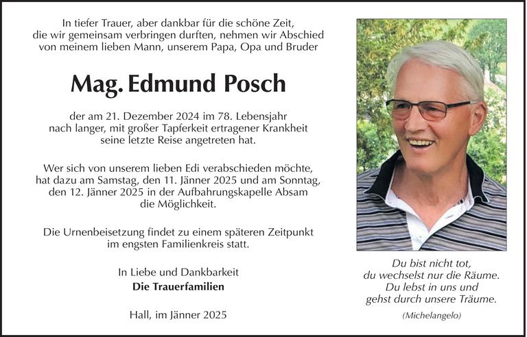 Edmung Posch Bild
