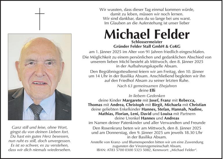 Michael Felder Bild