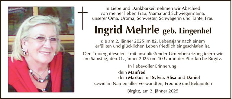 Ingrid Mehrle Bild