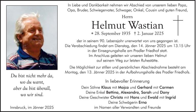 Helmut Wastian Bild