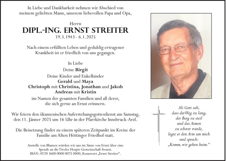 Ernst  Streiter Bild