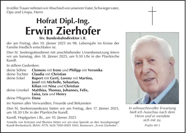 Erwin  Zierhofer