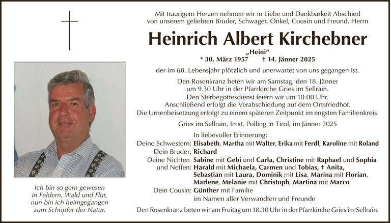 Heinrich Albert Kirchebner