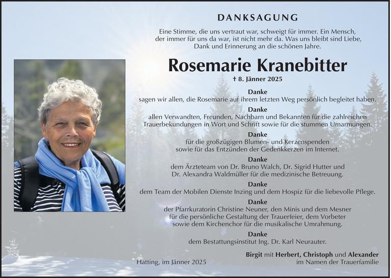 Rosemarie Kranebitter