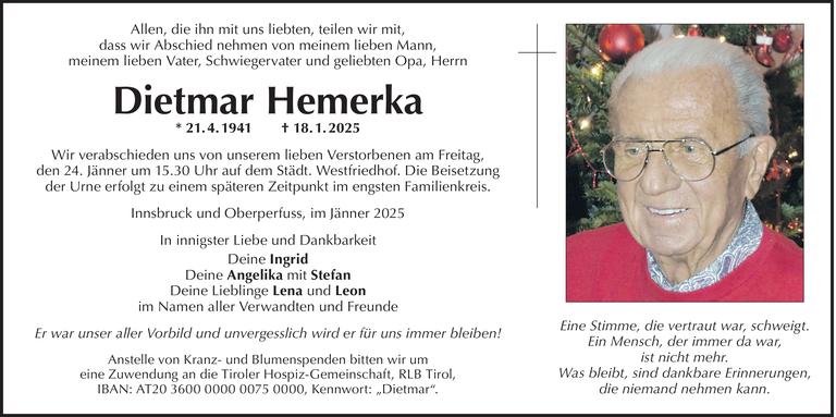 Dietmar Hemerka Bild