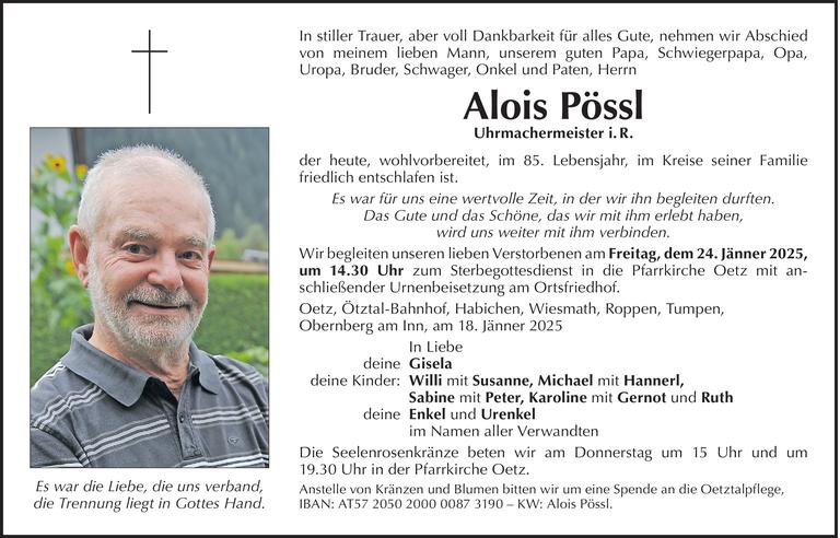 Alois Pössl Bild