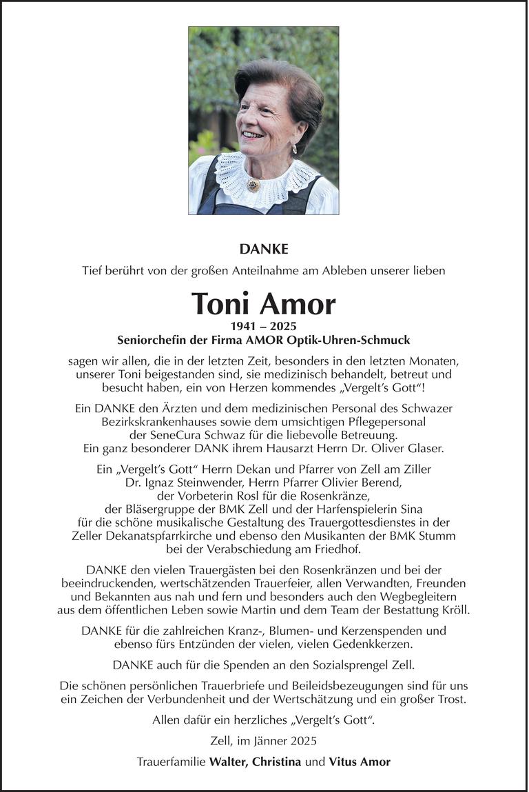Toni Amor Bild