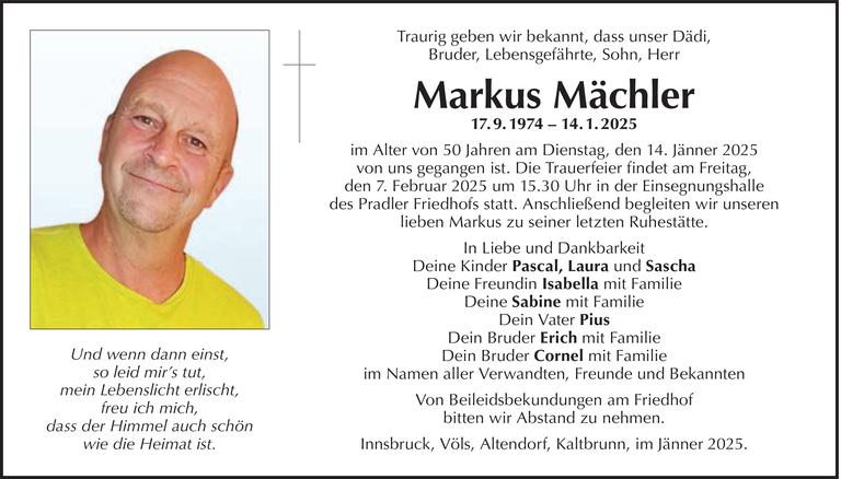 Markus  Mächler Bild