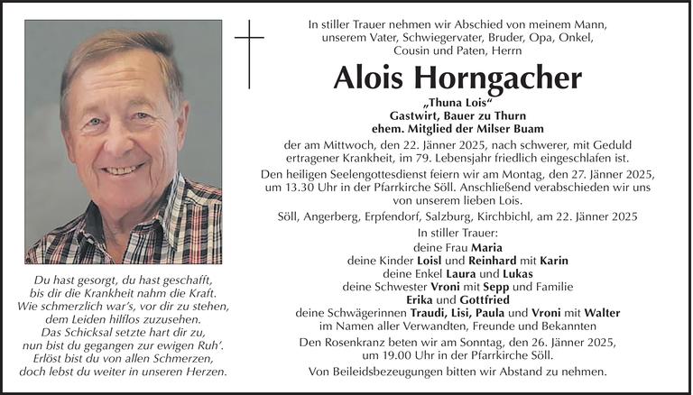 Alois Horngacher Bild