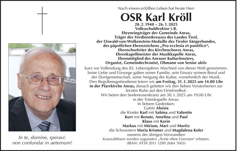 Karl Kröll Bild