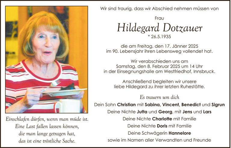 Hildegard Dotzauer Bild